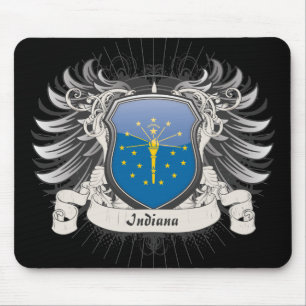 Indiana Crest Mouse Pad