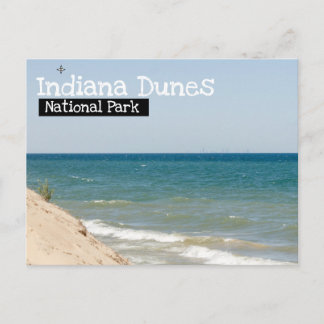 Indiana Dunes National Park - Chicago View Postcard