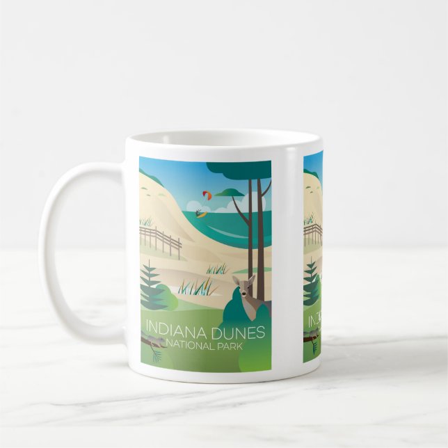 Indiana Dunes National Park Mug (Left)
