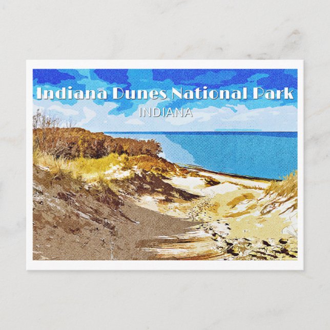Indiana Dunes National Park Postcard (Front)