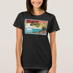 Indiana Dunes National Park Retro Vintage 80's T-Shirt