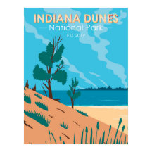 Indiana Dunes National Park Vintage