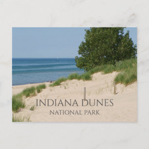 Indiana Dunes Postcard