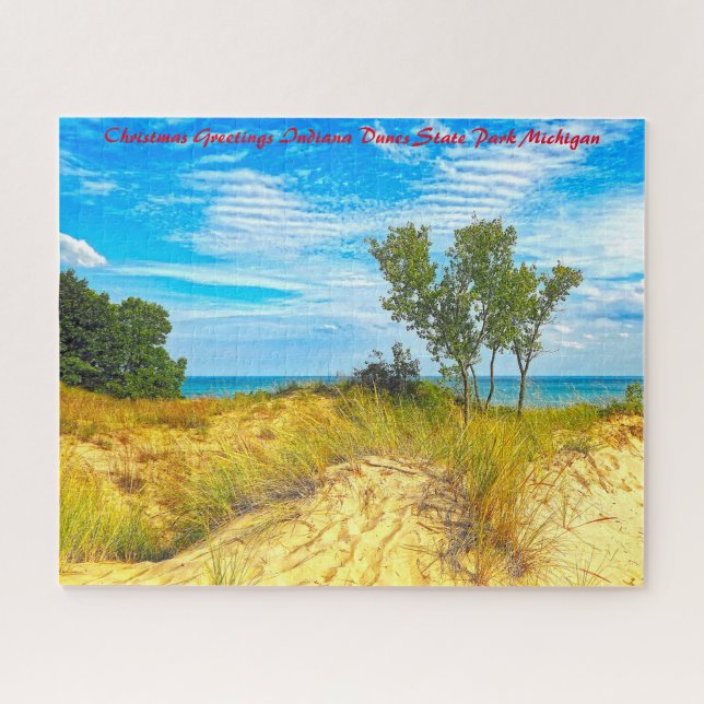 Indiana Dunes State Park Michigan. Jigsaw Puzzle (Horizontal)