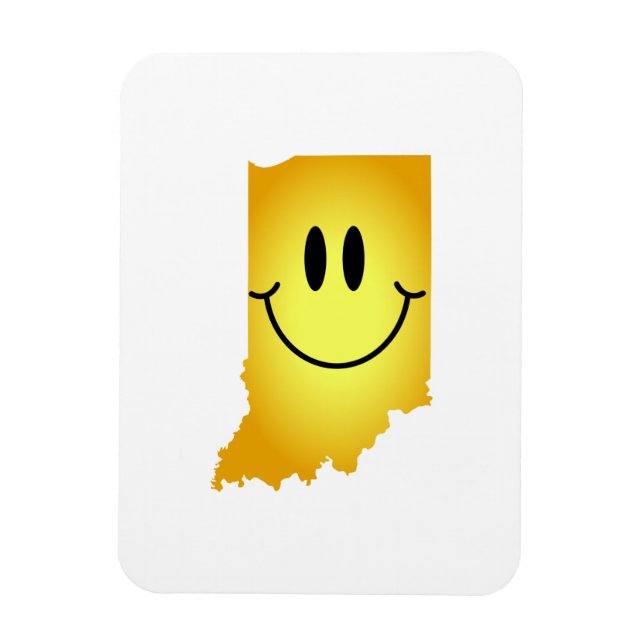 Indiana Face Magnet (Vertical)