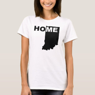 Indiana Home Away From State T-Shirt Tees