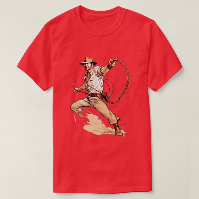 Indiana Jones Adventure 3 TShirt (Design Front)