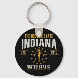 Indiana Keychain