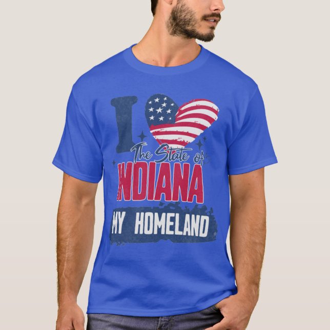 Indiana my homeland T-Shirt (Front)