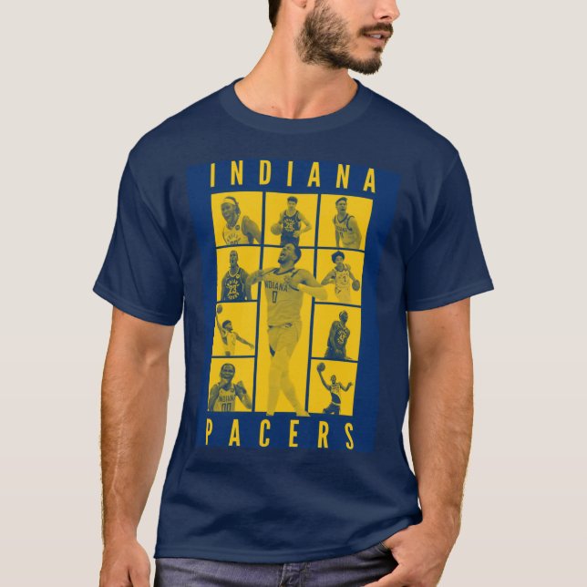Indiana Pacers Boom Ba T-Shirt (Front)