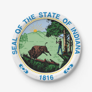 Indiana Paper Plate