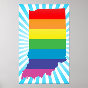 indiana pride. poster