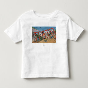 Indiana (Racecar)Large Letter ScenesIndiana Toddler T-shirt
