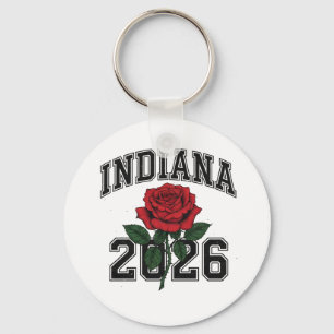 INDIANA rose 2026 Keychain
