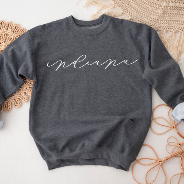 Indiana Script State Sweatshirt (Créateur téléchargé)
