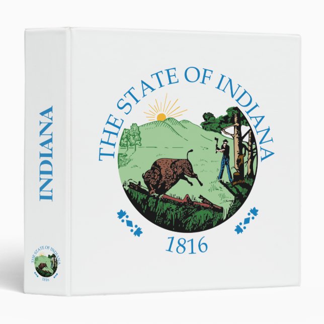Indiana sign binder (Front/Spine)