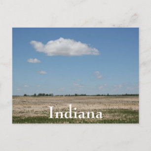 Indiana Spring Day Postcard