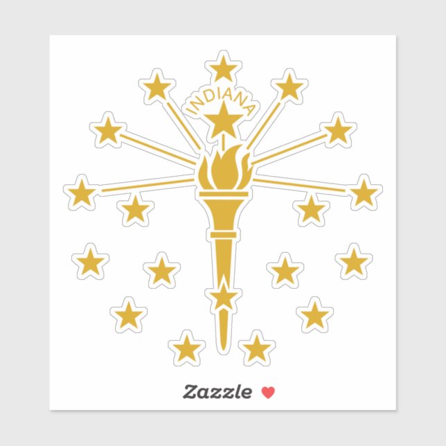 Indiana State Flag (Sheet)
