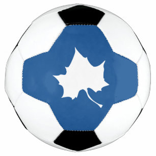 Indiana State Leaf Soccer Ball