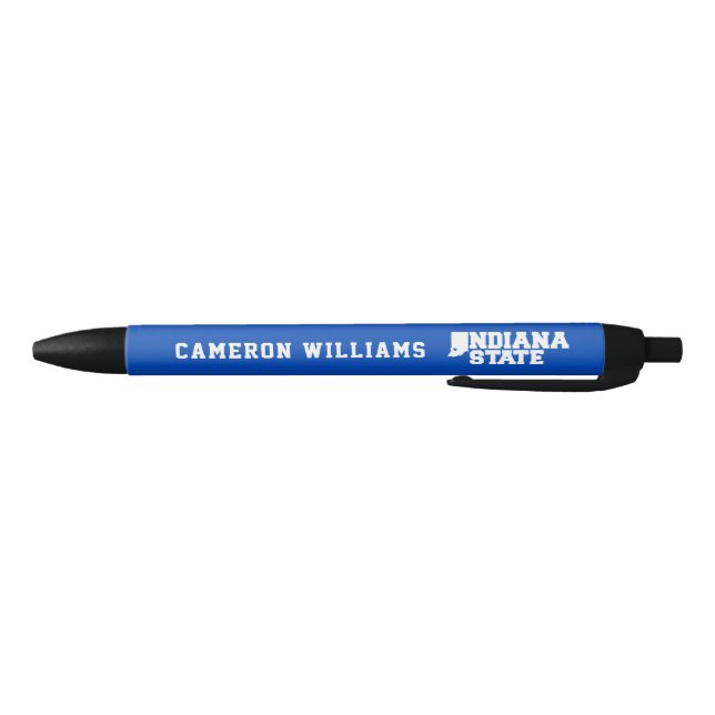 Indiana State Logo Black Ink Pen (Bottom)