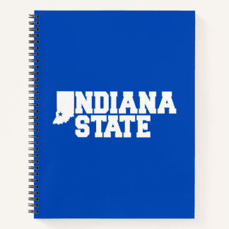 Indiana State Logo Notebook