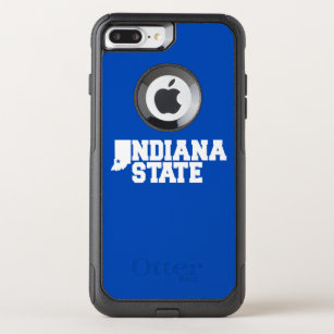 Indiana State Logo OtterBox Commuter iPhone 8 Plus/7 Plus Case