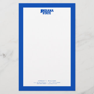 Indiana State Logo Stationery
