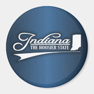Indiana State of Mine Magnet