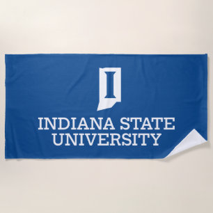 Indiana State University Beach Towel