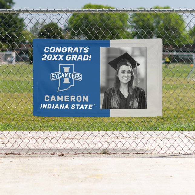 Indiana State University Graduation Banner (Insitu)