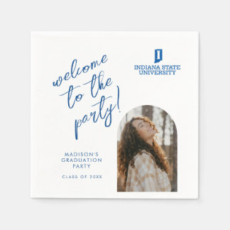 Indiana State University Graduation Napkin
