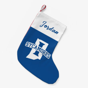 Indiana State University Holiday Small Christmas Stocking