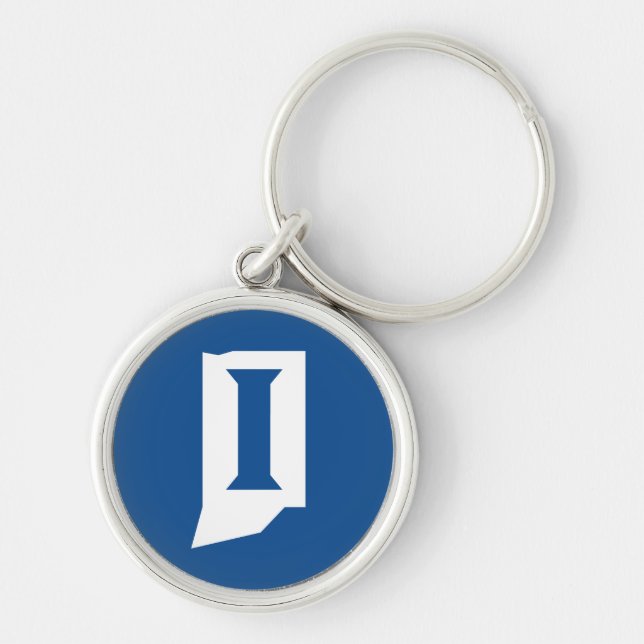 Indiana State University Keychain (Front)