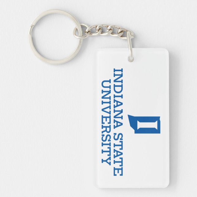 Indiana State University Keychain (Front)