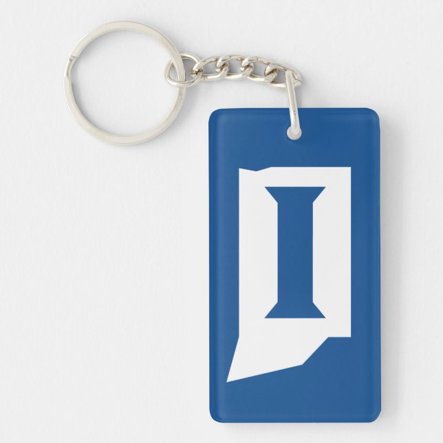 Indiana State University Keychain (Front)