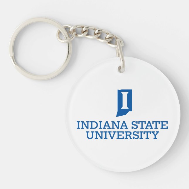 Indiana State University Keychain (Front)