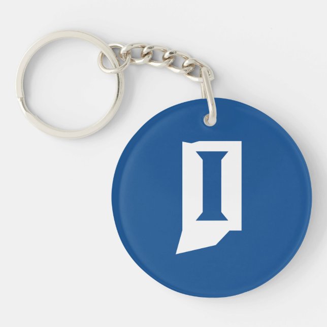Indiana State University Keychain (Front)