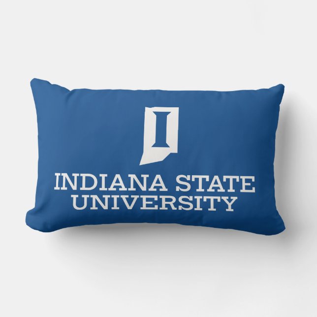 Indiana State University Lumbar Pillow (Front)