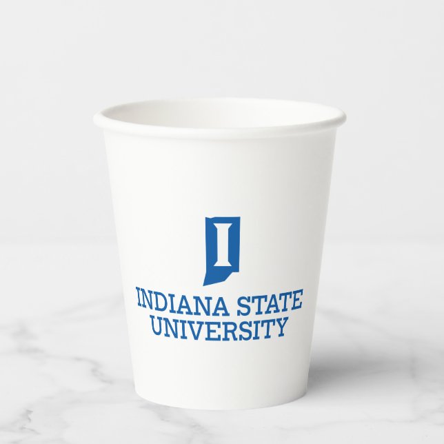 Indiana State University Paper Cups (Front)