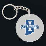 Indiana State University Sycamores Keychain<br><div class="desc">Step up your game day swagger and show the world your undeniable school pride with this official Indiana State University branding! Whether you are a dedicated student dominating your classes, a proud alumni representing your Terre Haute roots, or a die-hard fan cheering on the Sycamores from the stands, this authentic...</div>