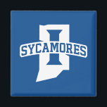 Indiana State University Sycamores Magnet<br><div class="desc">Step up your game day swagger and show the world your undeniable school pride with this official Indiana State University branding! Whether you are a dedicated student dominating your classes, a proud alumni representing your Terre Haute roots, or a die-hard fan cheering on the Sycamores from the stands, this authentic...</div>