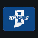Indiana State University Sycamores Magnet<br><div class="desc">Step up your game day swagger and show the world your undeniable school pride with this official Indiana State University branding! Whether you are a dedicated student dominating your classes, a proud alumni representing your Terre Haute roots, or a die-hard fan cheering on the Sycamores from the stands, this authentic...</div>