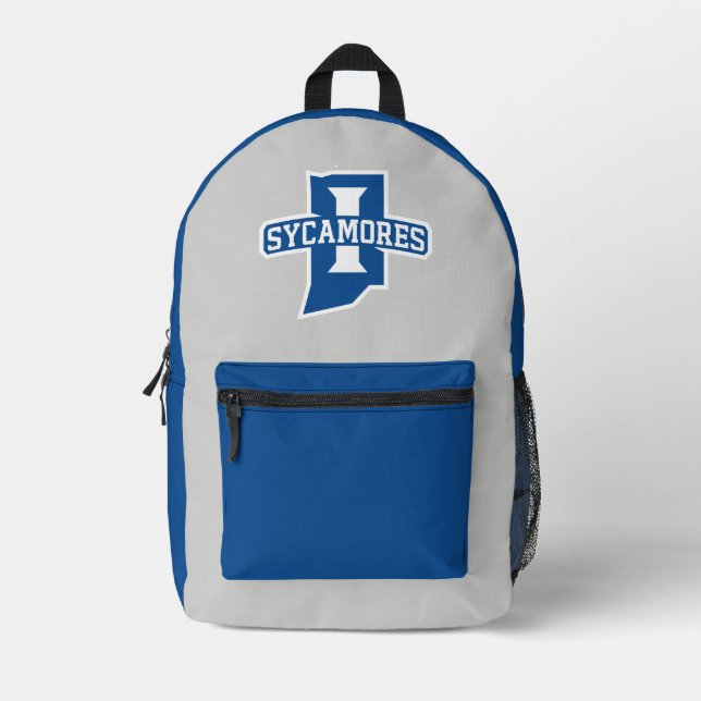 Indiana State University Sycamores Printed Backpack (Front)