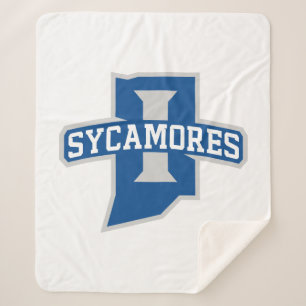 Indiana State University Sycamores Sherpa Blanket