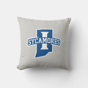 Indiana State University Sycamores Throw Pillow