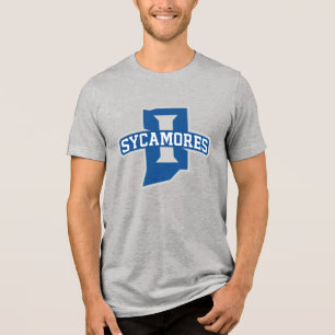 Indiana State University Sycamores Tri-Blend Shirt