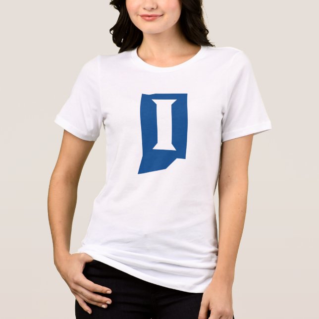Indiana State University Tri-Blend Shirt (Front)