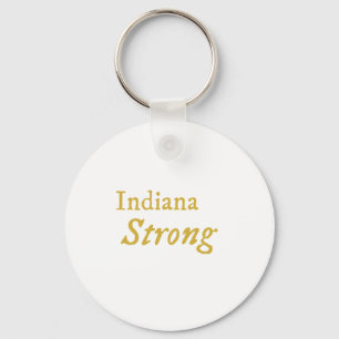 Indiana Strong    Keychain