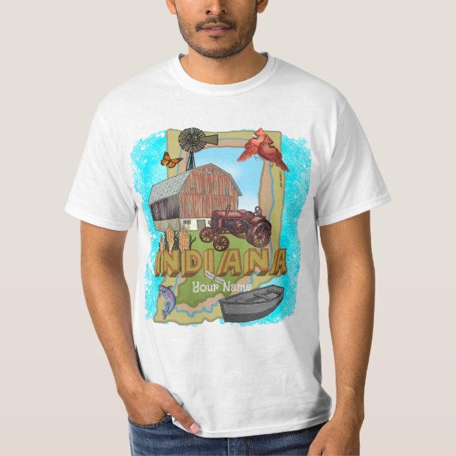 Indiana  T-Shirt (Front)