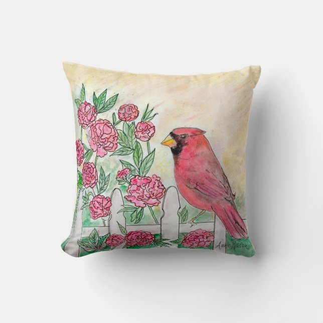 Indiana Throw Pillow (Front)